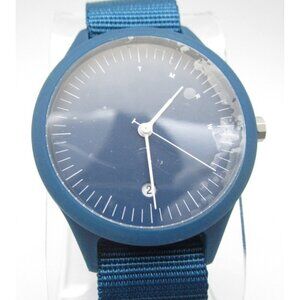 Men TMRW Minimalist TM-1 Quartz WR Analog mm Round Watch (I11) "New Battery"